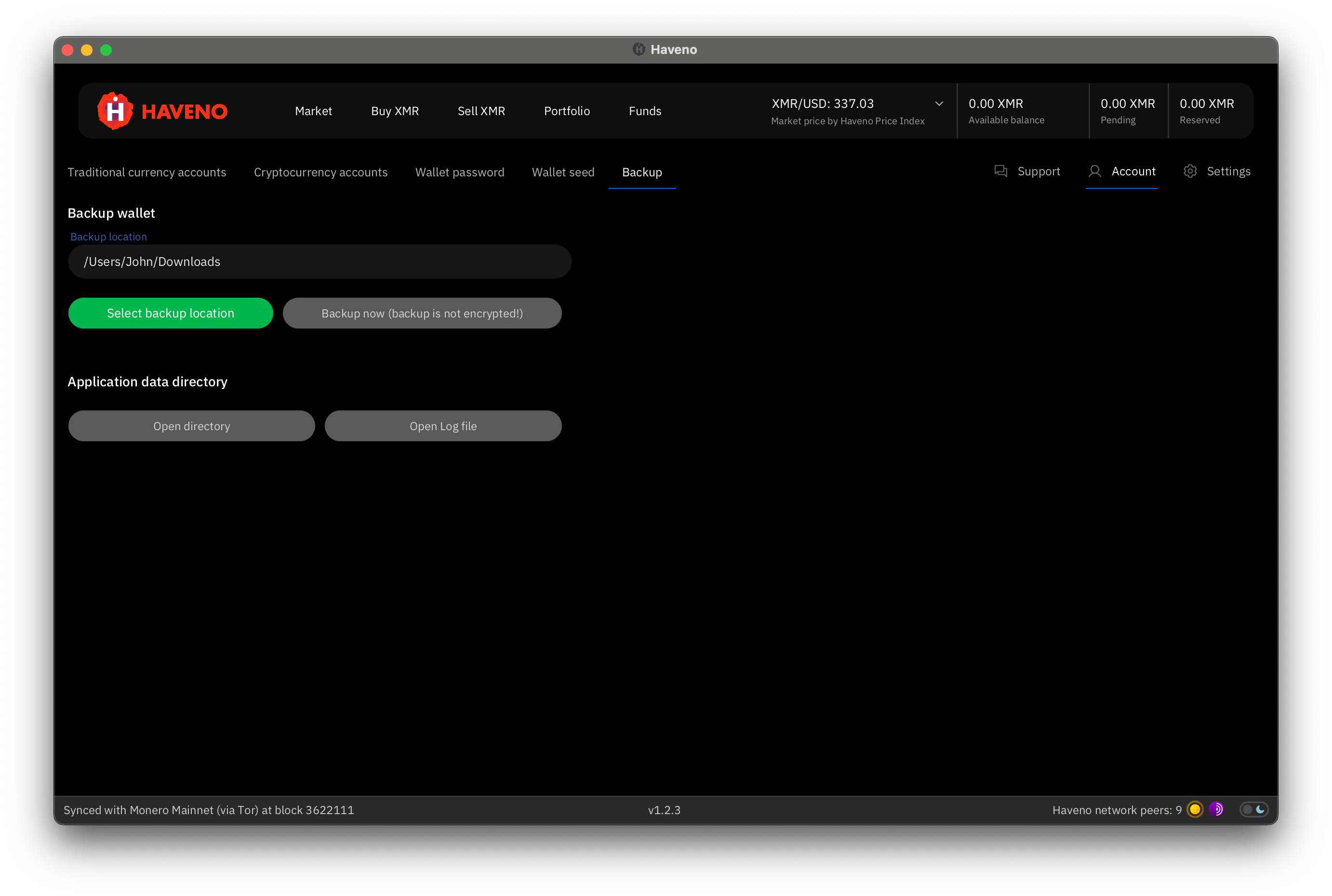 Dark mode