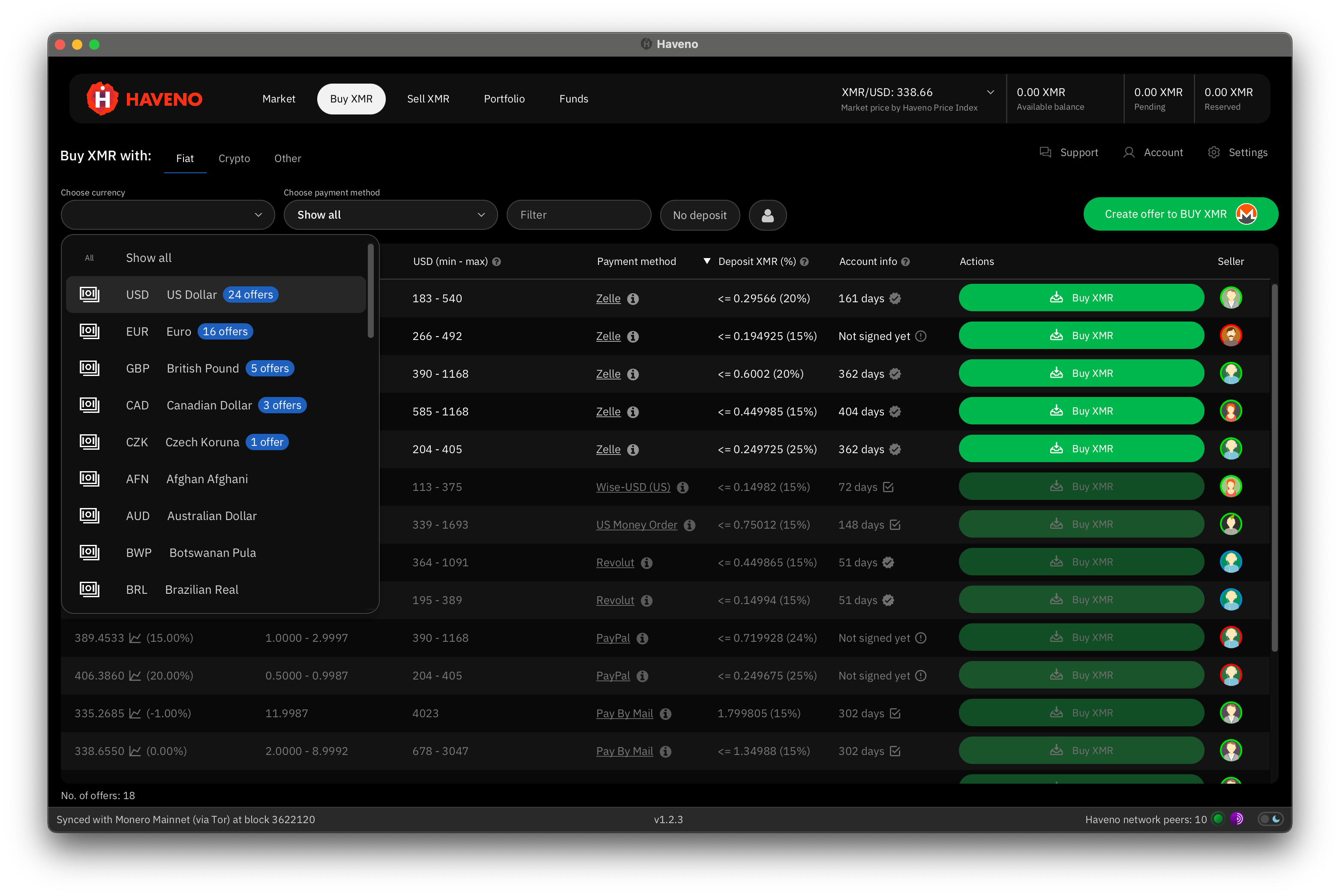Dark mode